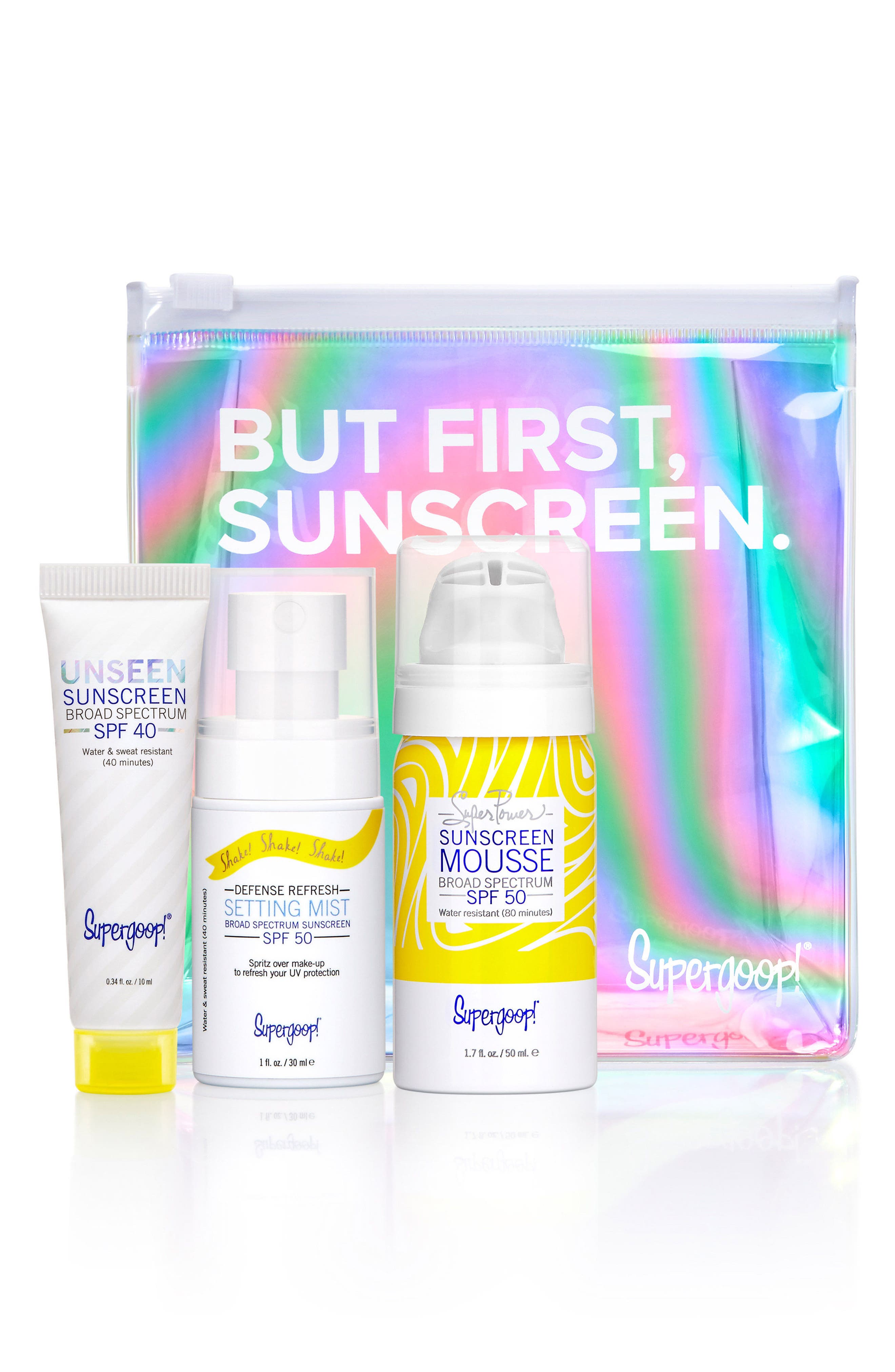 Supergoop! But First, Sunscreen Kit Nordstrom