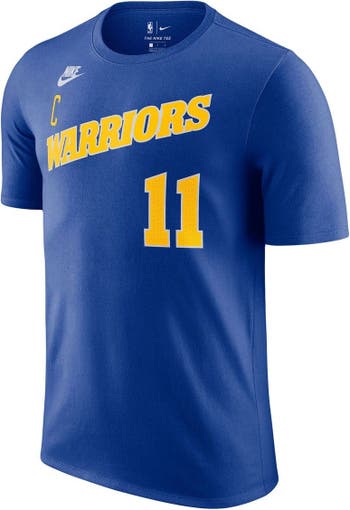Men's Nike Royal Golden State Warriors Hardwood Classics Pregame Warmup Shooting Performance T-Shirt Size: Extra Large