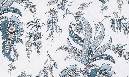 Matouk Apolline Quilted Pillow Sham In Mediterranean