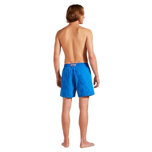 Vilebrequin Vendôme Turtles Swim Trunks In Palace