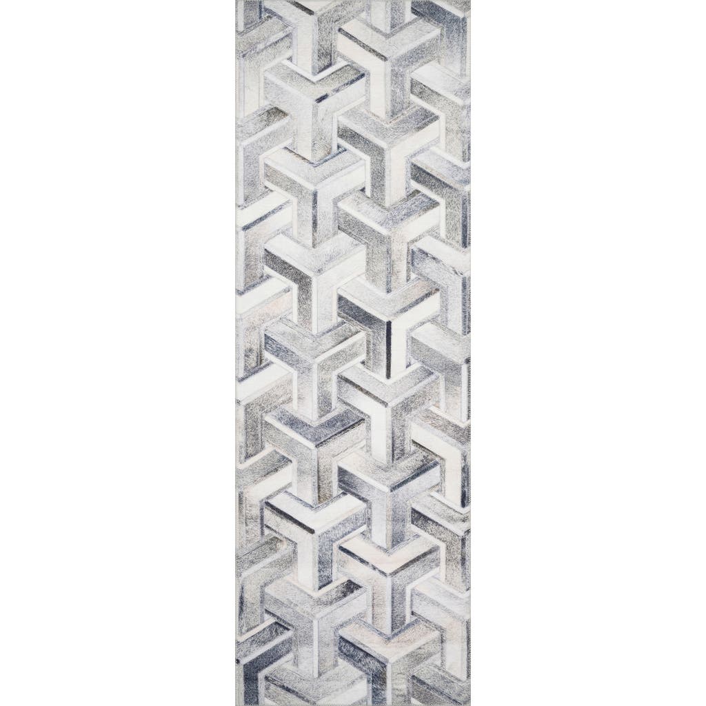 Loloi Maddox Collection Rug In Silver/ivory