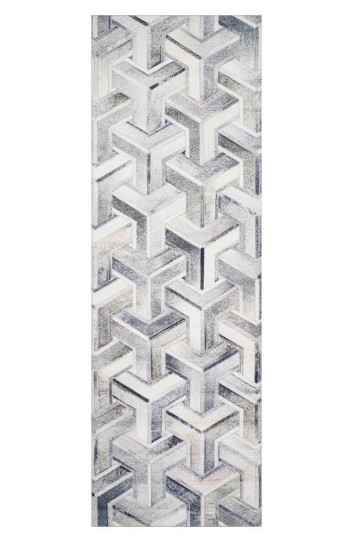 Loloi Maddox Collection Rug In Silver/ivory