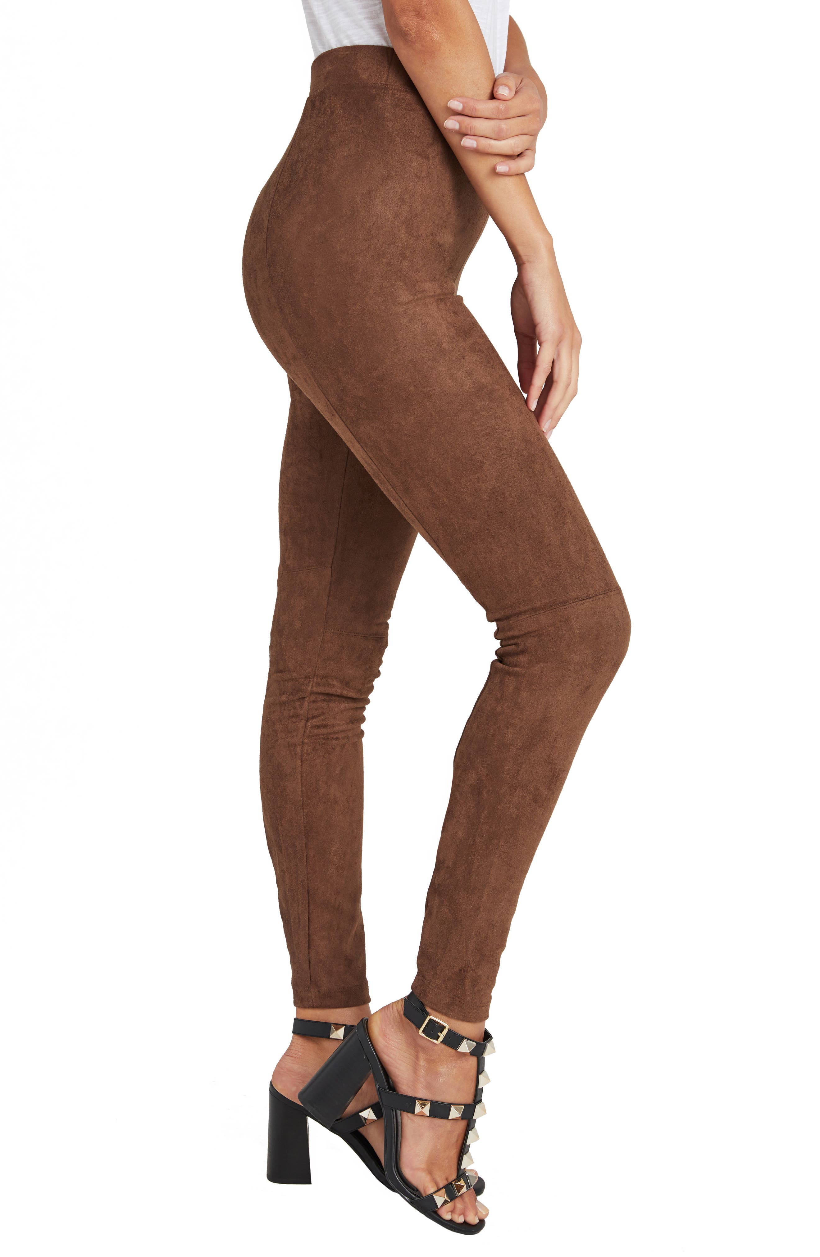 VICI Collection Faux Suede Leggings 