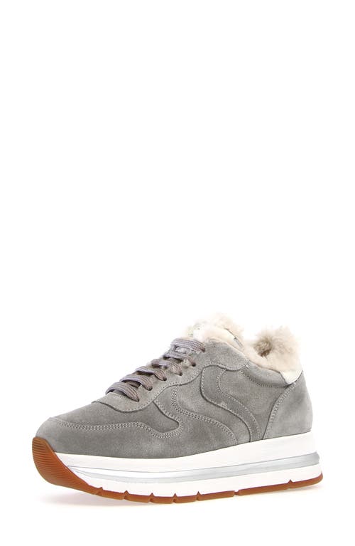 VOILE BLANCHE VOILE BLANCHE MARAN GENUINE SHEARLING LINED SNEAKER