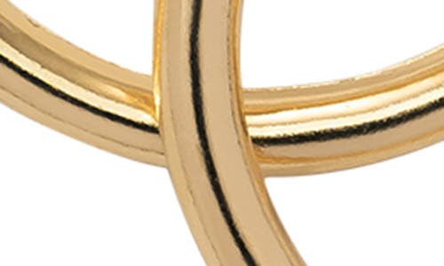 Made By Mary Live In Hoop Earrings In Gold