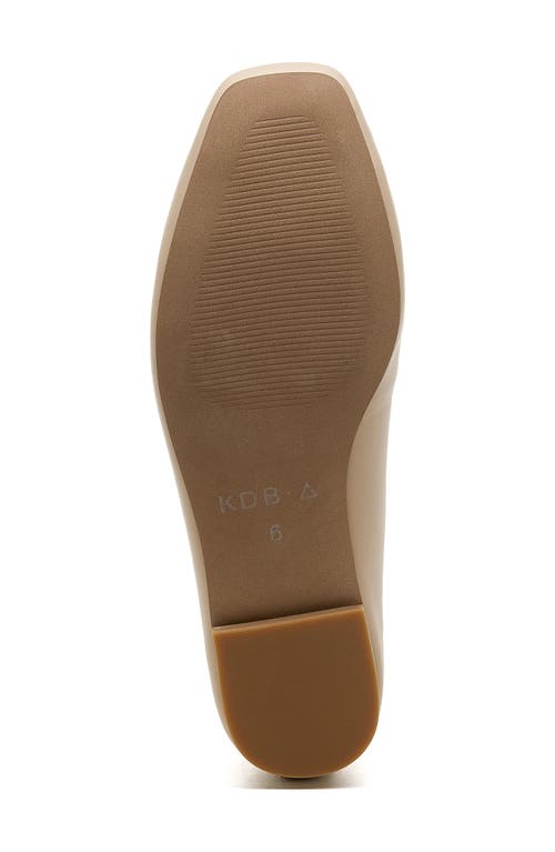 Kelsi Dagger Brooklyn Frankie Square Toe Ballet Flat In Chai