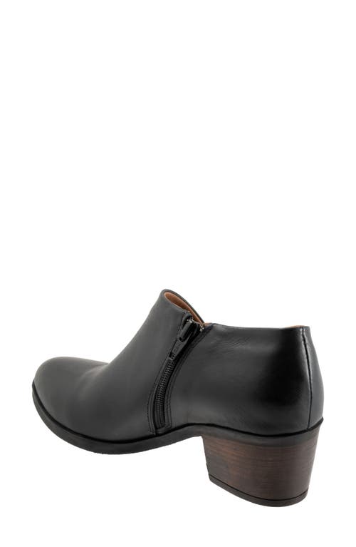 Bueno Caitlin Zip Bootie In Black