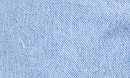 Princess Polly The Swalla Denim Shorts In Denim Light Blue