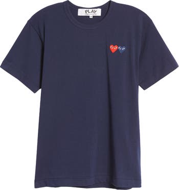Comme des Garçons Play X-Ray Heart Logo Graphic Tee in Black at Nordstrom, Size Medium