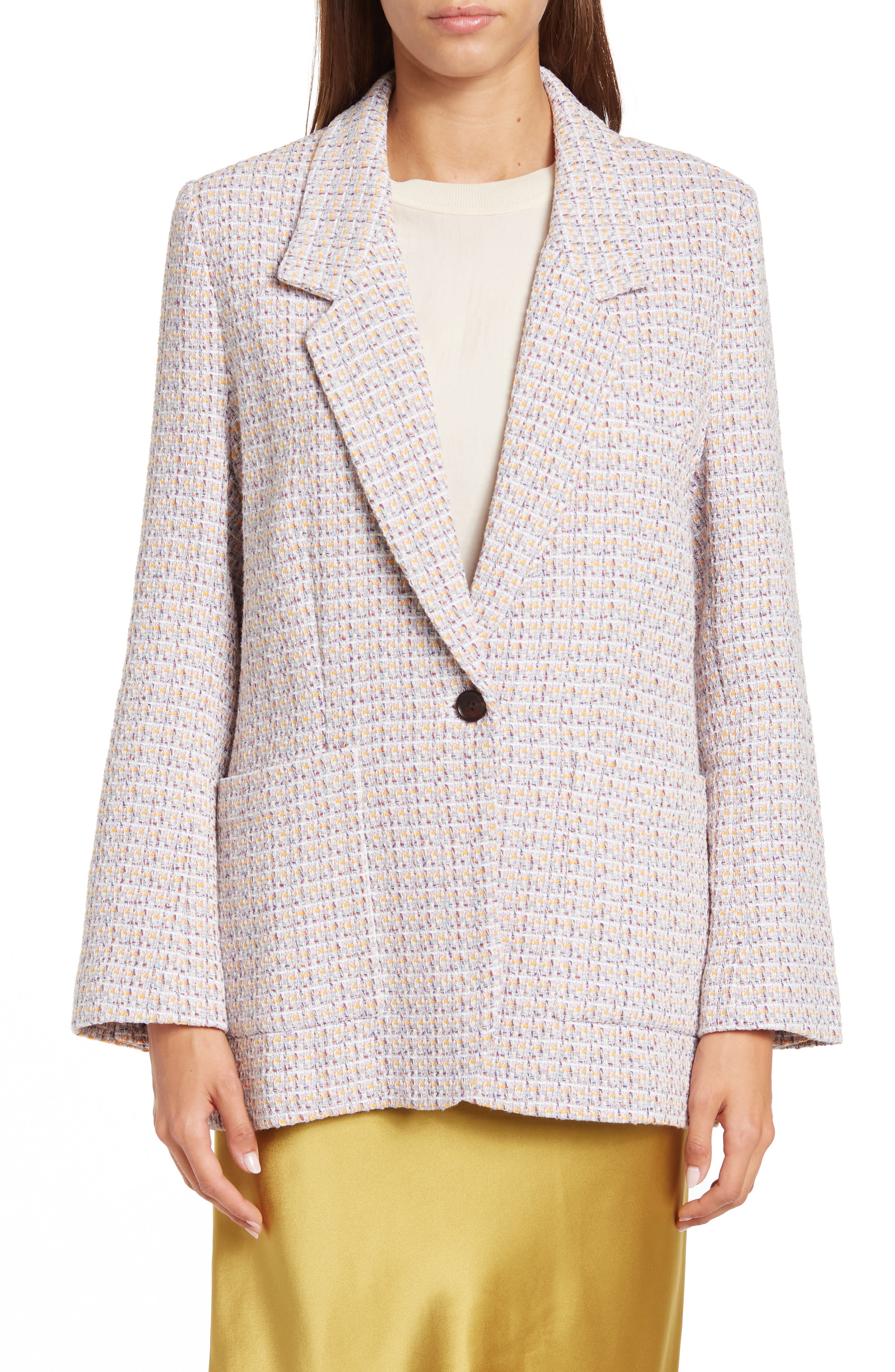 49%割引ブラウン系,S【即出荷】 Her lip to/Cotton-blend tweed Jacket ノーカラージャケット ジャケット/アウターブラウン系S-CAMPAINT-CCSC.COM.KH 49%割引ブラウン系,S【即出荷】 Her lip to/Cotton-blend tweed Jacket ノーカラージャケット ジャケット/アウターブラウン系S-CAMPAINT-CCSC.COM.KH