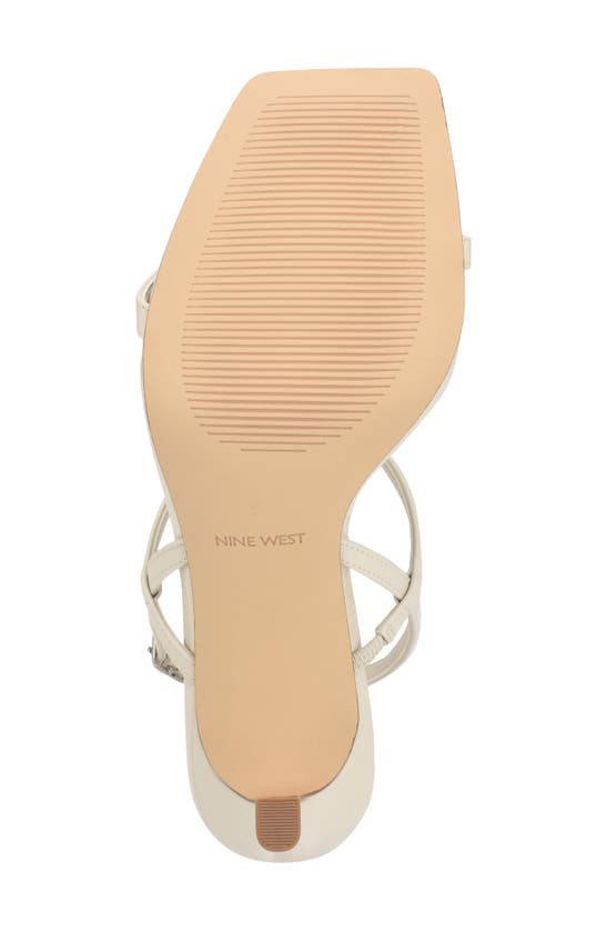 Nine West Olah Slingback Sandal In Ivory