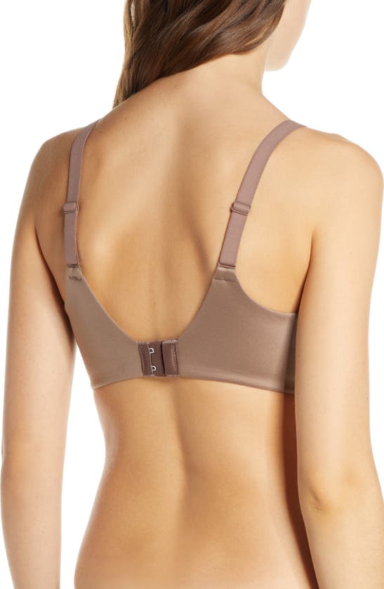 Shop Wacoal Perfect Primer Full Coverage Underwire Bra In Deep Taupe