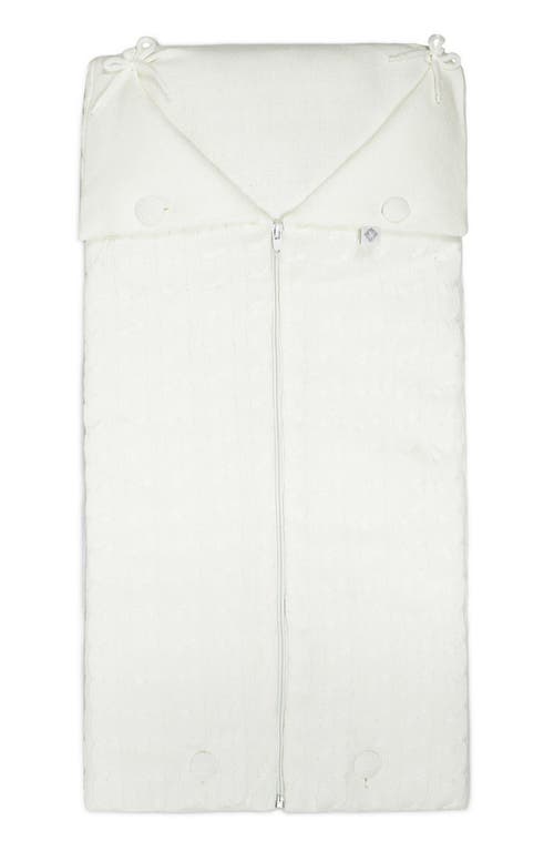 RIAN TRICOT Cocoon Zip-Up Wearable Blanket in Off White at Nordstrom