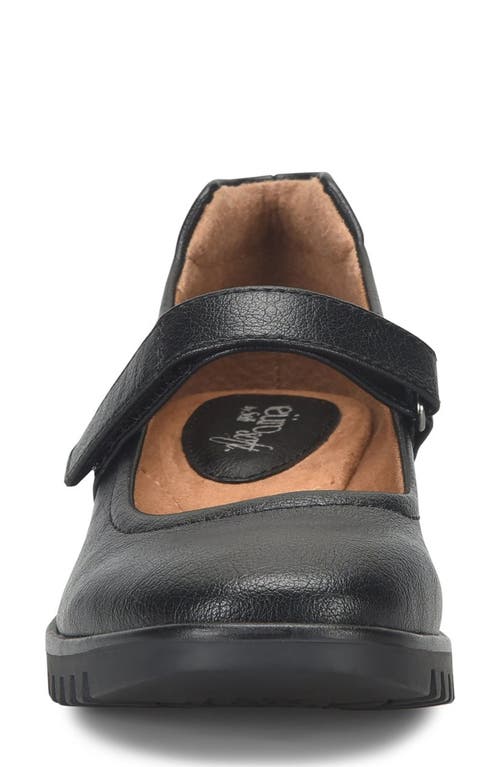 Eurosoft Dalilah Mary Jane Flat In Black