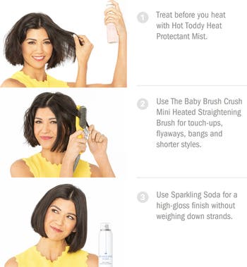 The baby brush shop crush mini heated