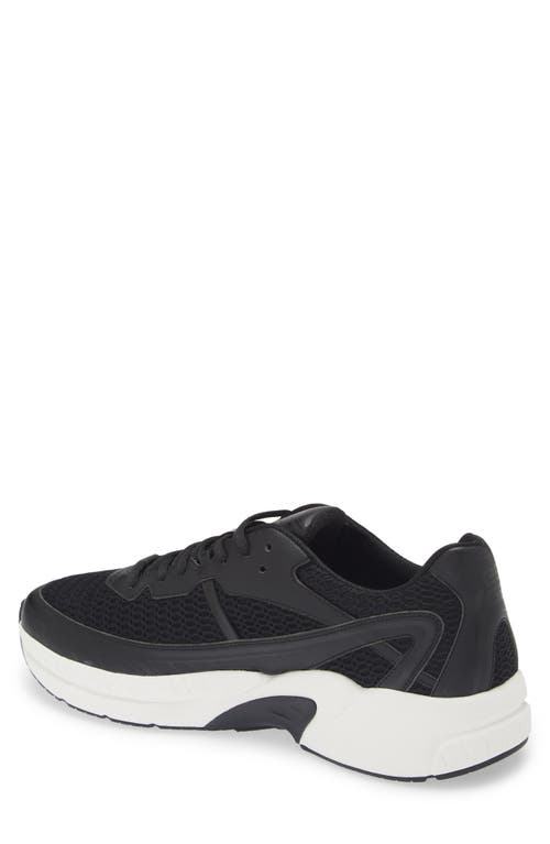 Givenchy Nfnty-52 Runners In Synthetic Leather And Mesh In Black
