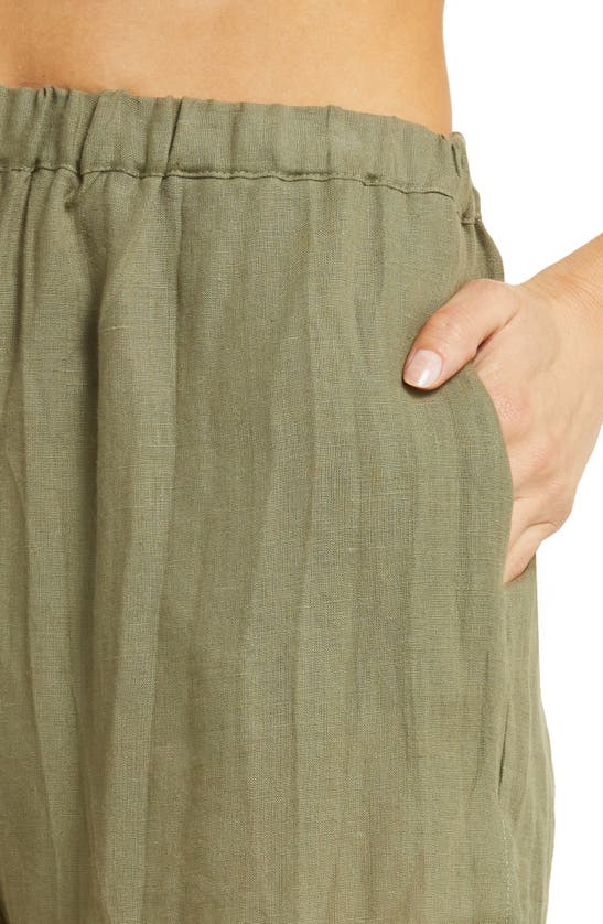 VITAMIN A VITAMIN A® TALLOWS LINEN COVER-UP SHORTS