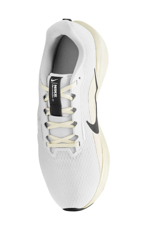 Shop Nike Downshifter 13 Sneaker In White/silver/black