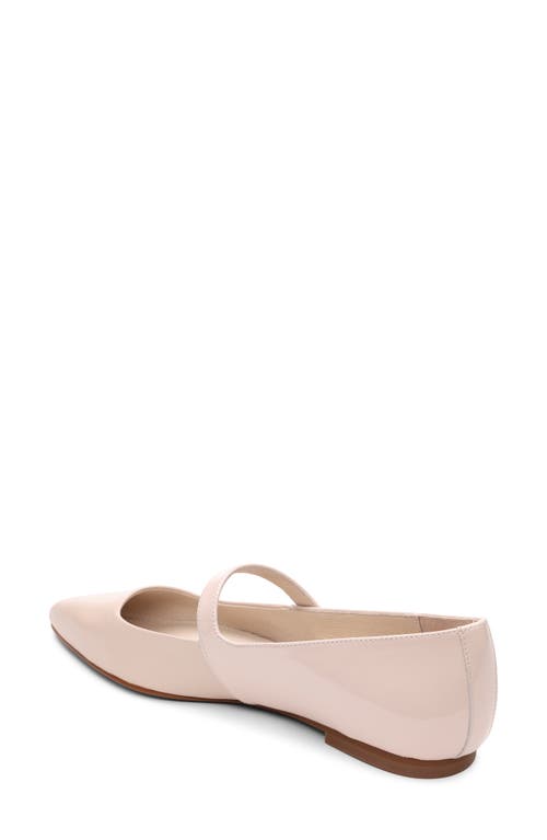 Shop Sanctuary Clamour Pointed Toe Flat In Coconut Creme