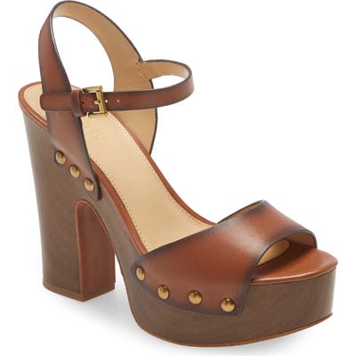 Michael Michael Kors Leonor Platform Sandal, Brown