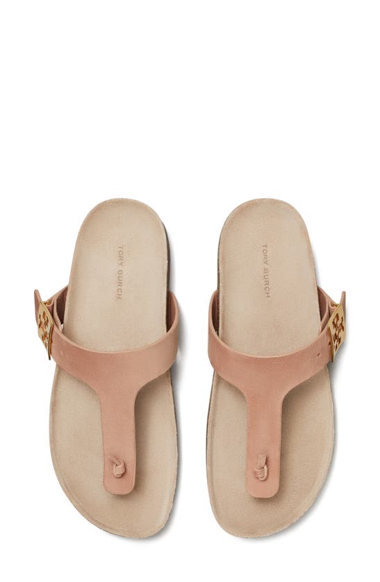 Shop Tory Burch Mellow Thong Sandal In Malva / Avola