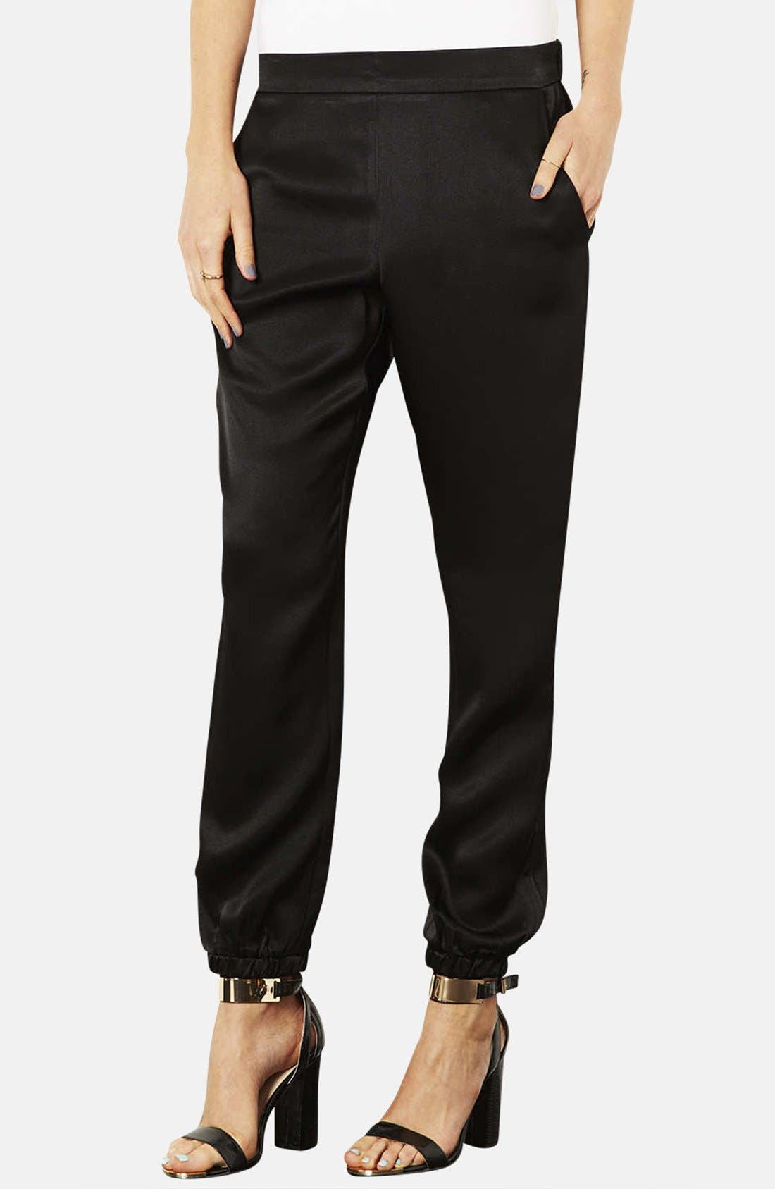 Satin Track Pants Nordstrom