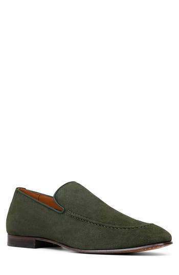 Donald Pliner Tristan Loafer In Army Green/army Green