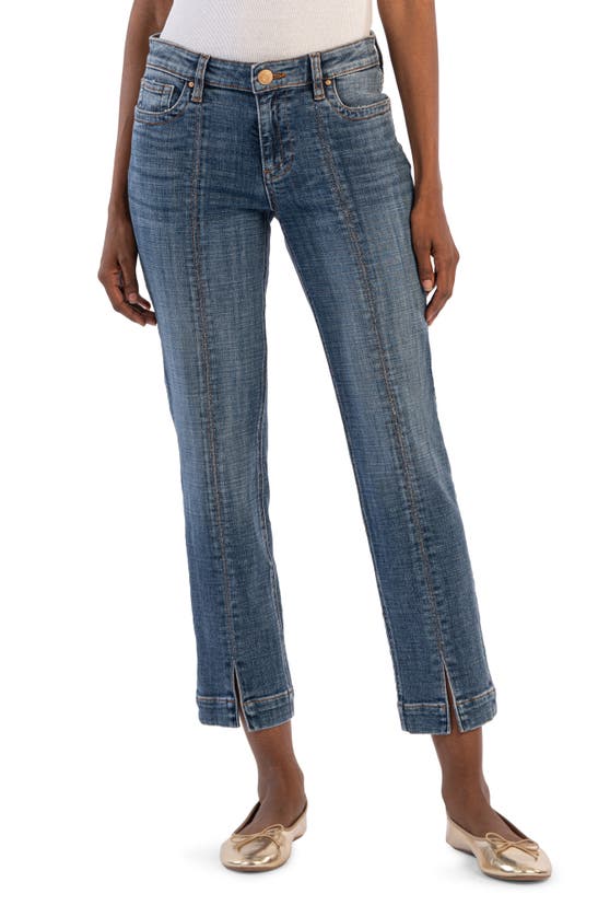 Shop Kut From The Kloth Amy Crop Jeans In Showcase
