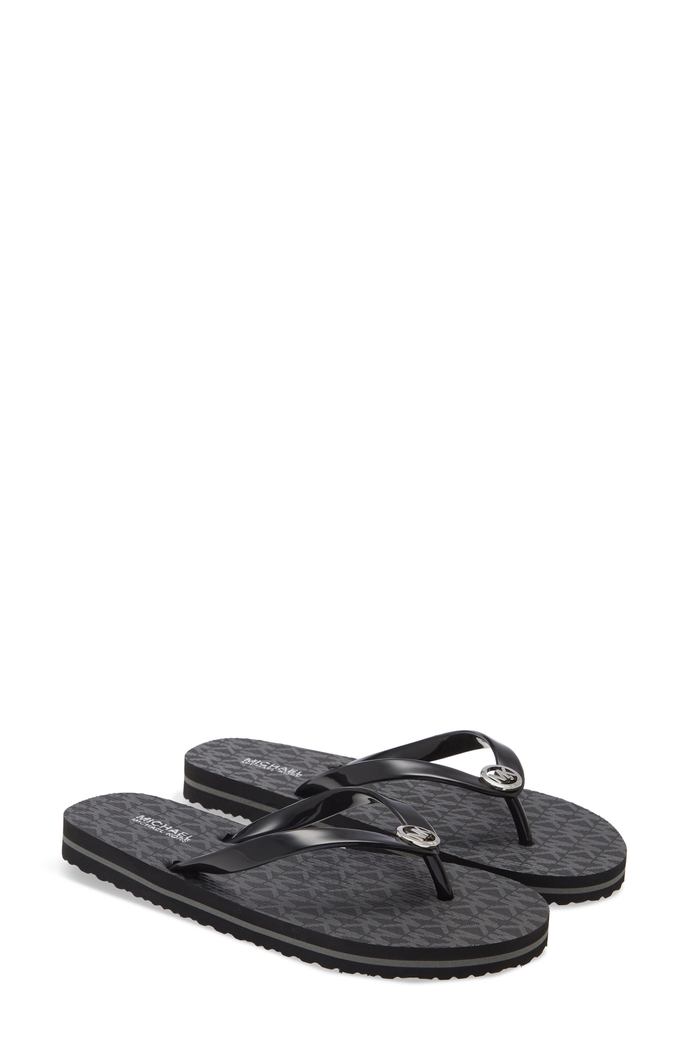 michael kors flip flops nordstrom