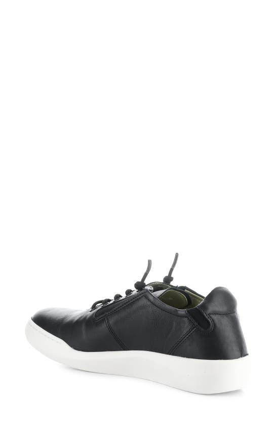 Shop Softinos By Fly London Binn Sneaker In Black Smooth