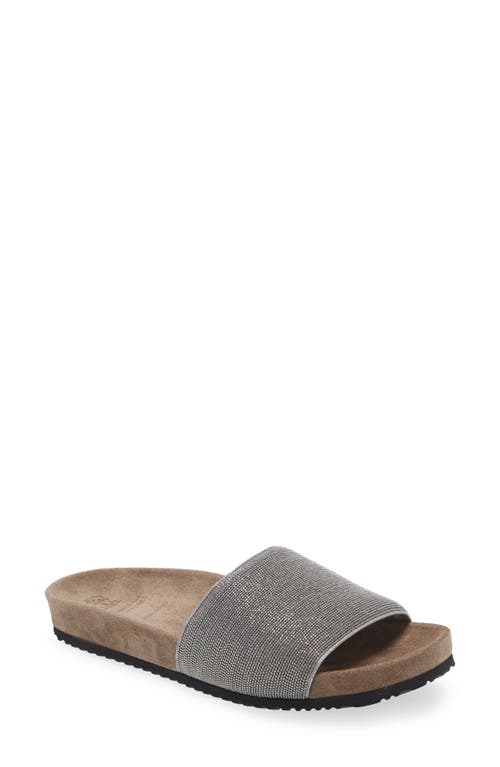 Brunello Cucinelli Monili Slide Sandal Rutenio at Nordstrom,