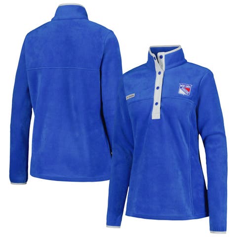 Women's Chicago Cubs DKNY Sport Royal Julia Full-Snap Puffer Jacket