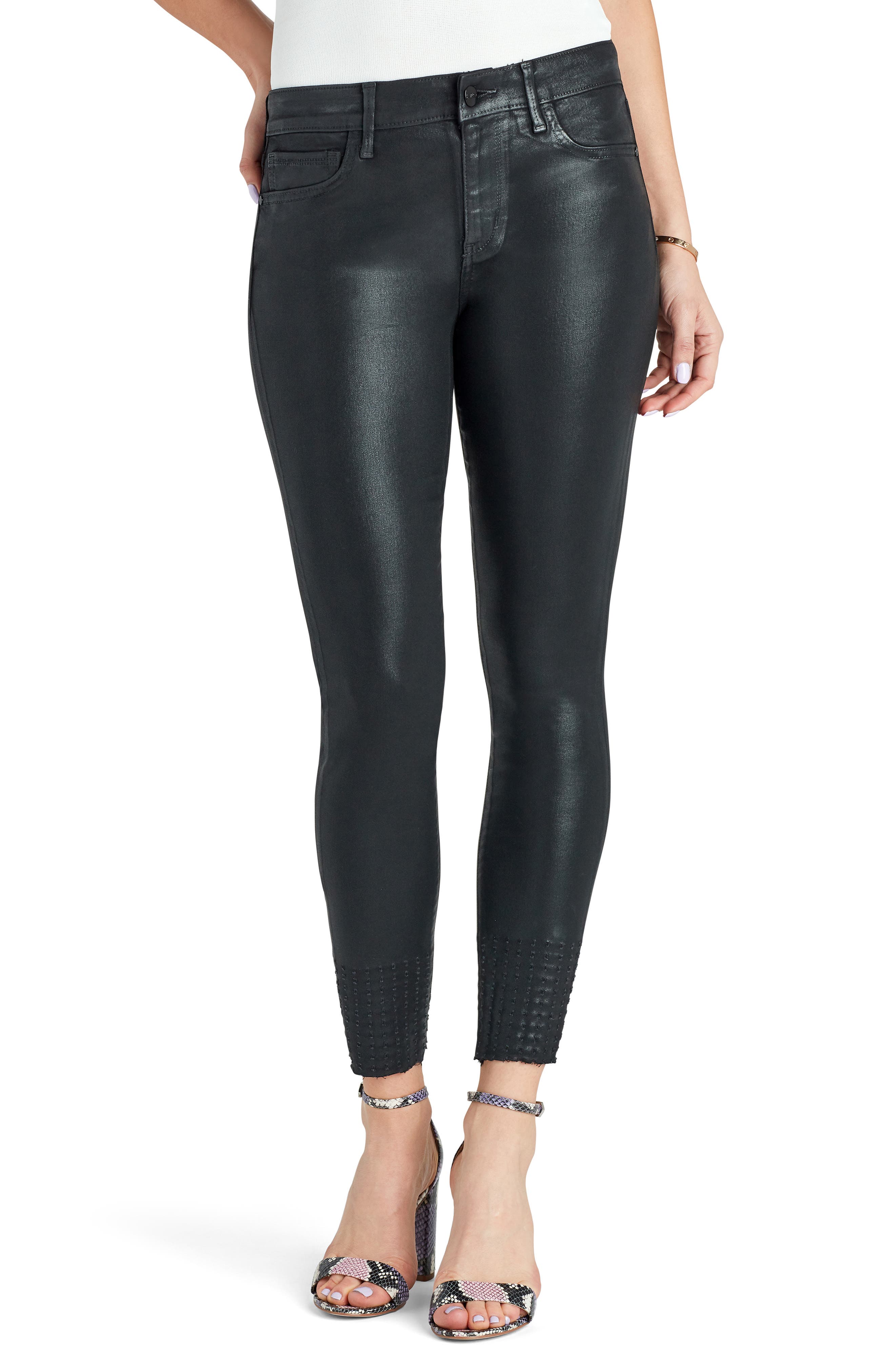 sam edelman coated jeans