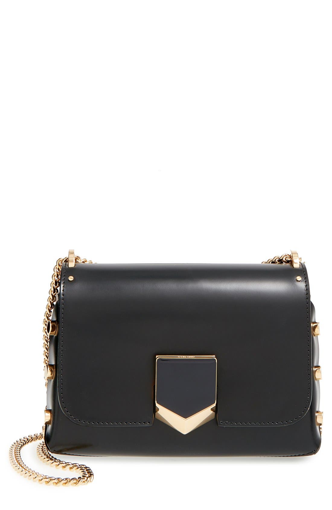 Jimmy Choo 'Lockett Petite' Spazzolato Leather Shoulder Bag Nordstrom