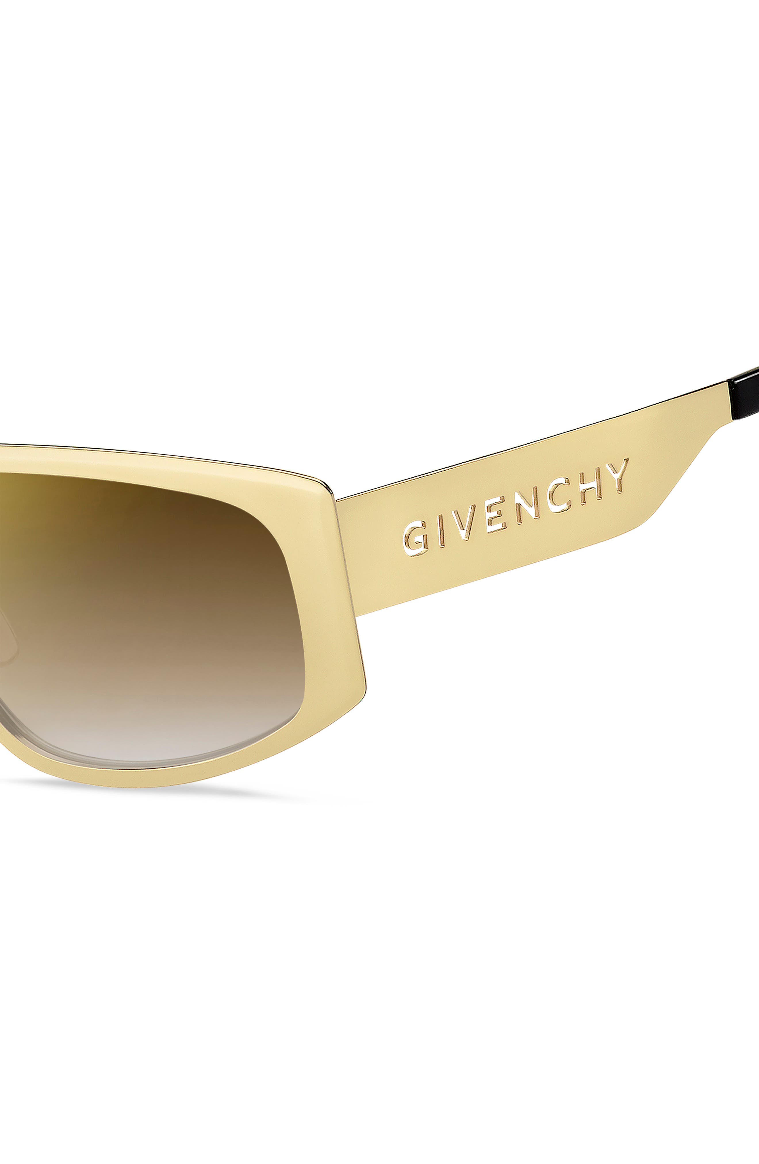 givenchy 57mm square sunglasses