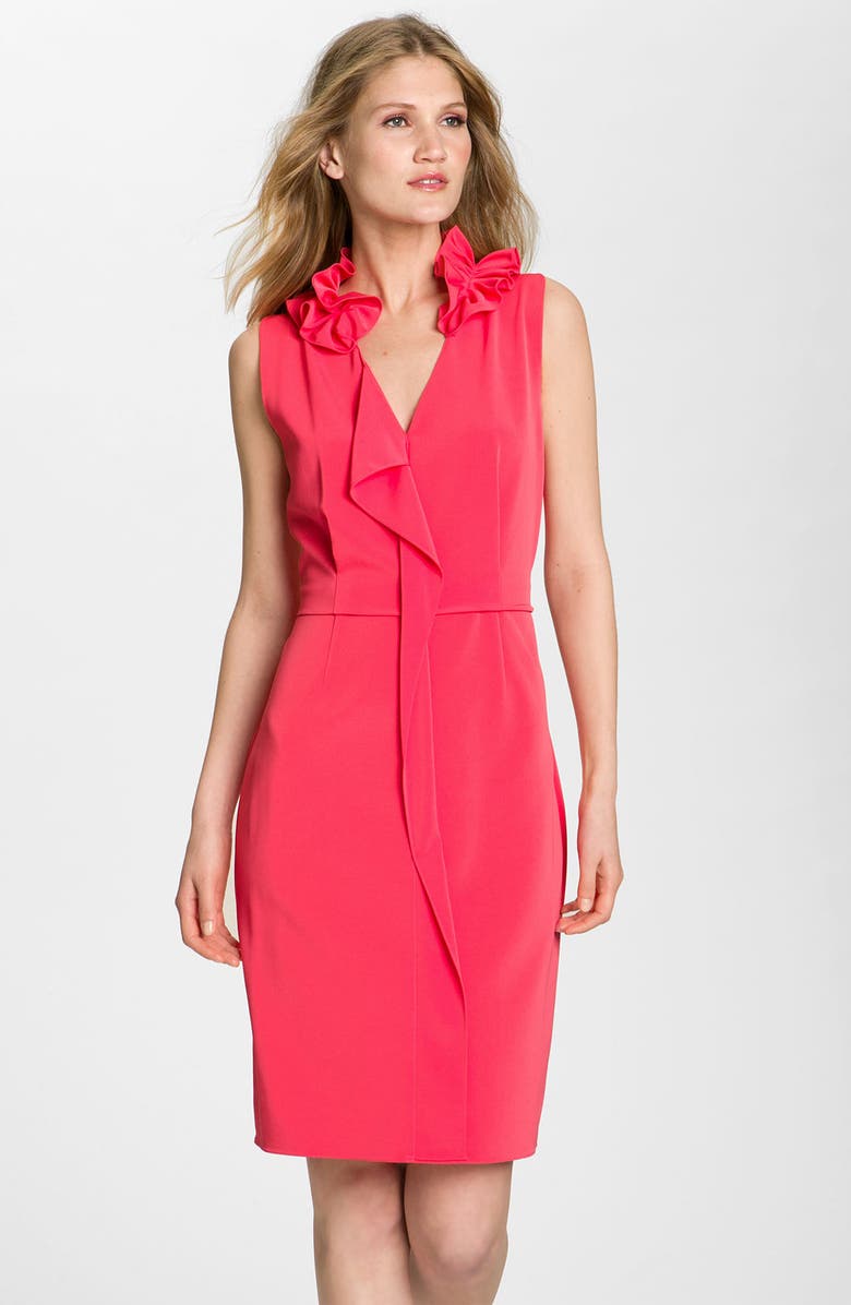 Elie Tahari Exclusive for Nordstrom 'Christie' Ruffled Dress | Nordstrom