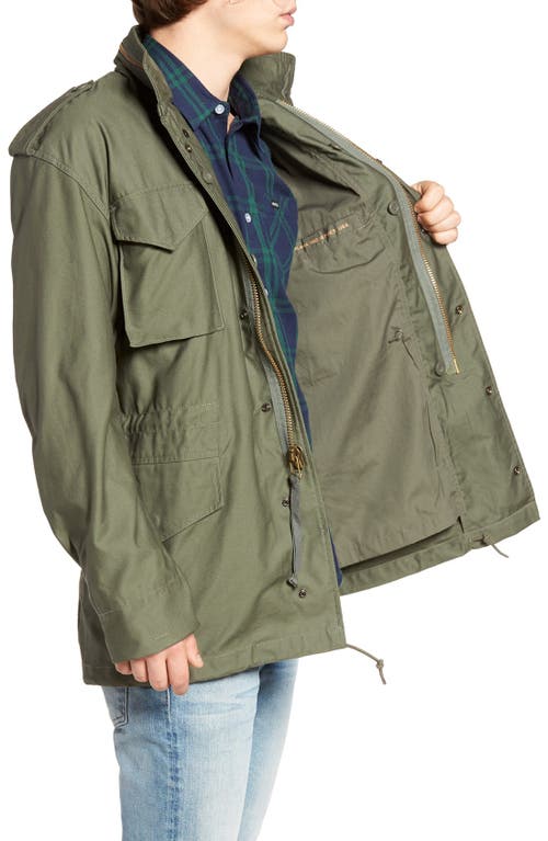 Shop Alpha Industries M-65 Field Jacket In Olive