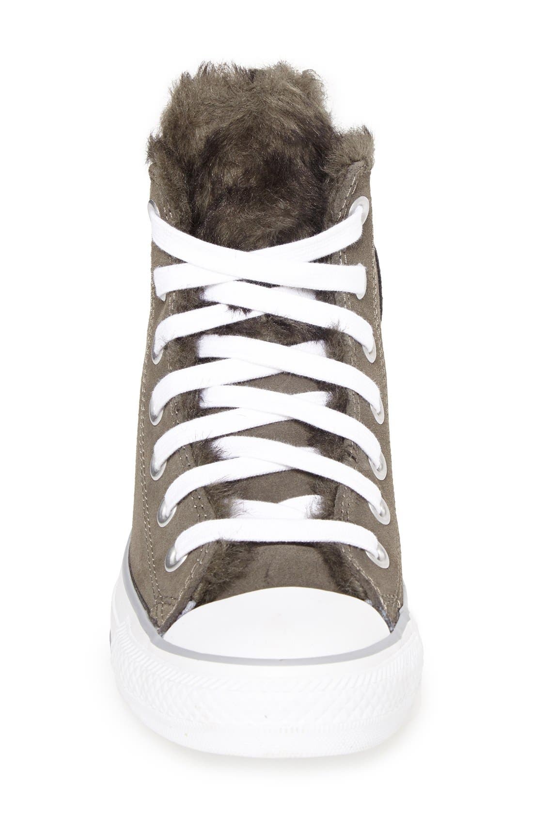 converse with fur lining