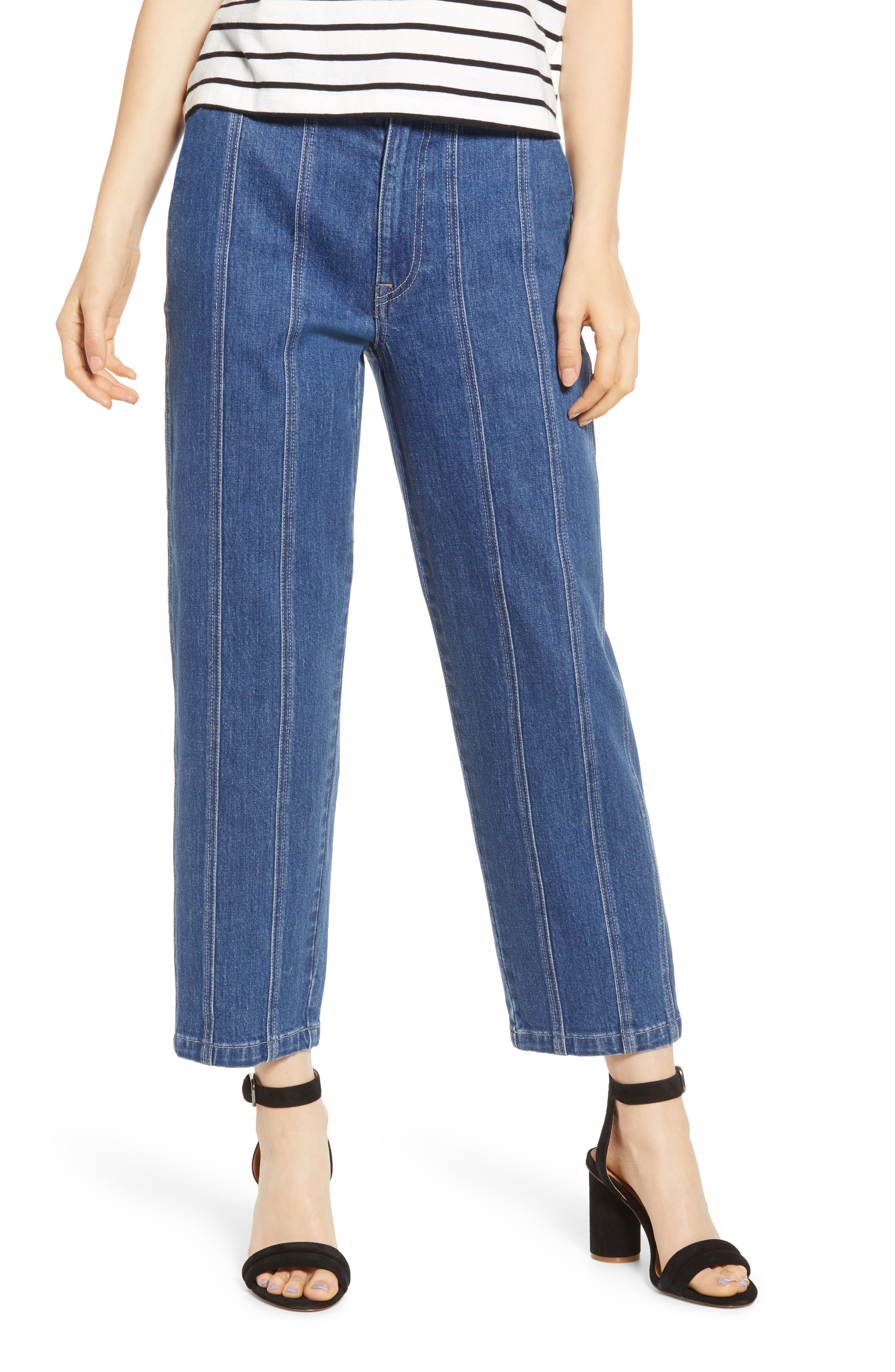 madewell tapered jeans