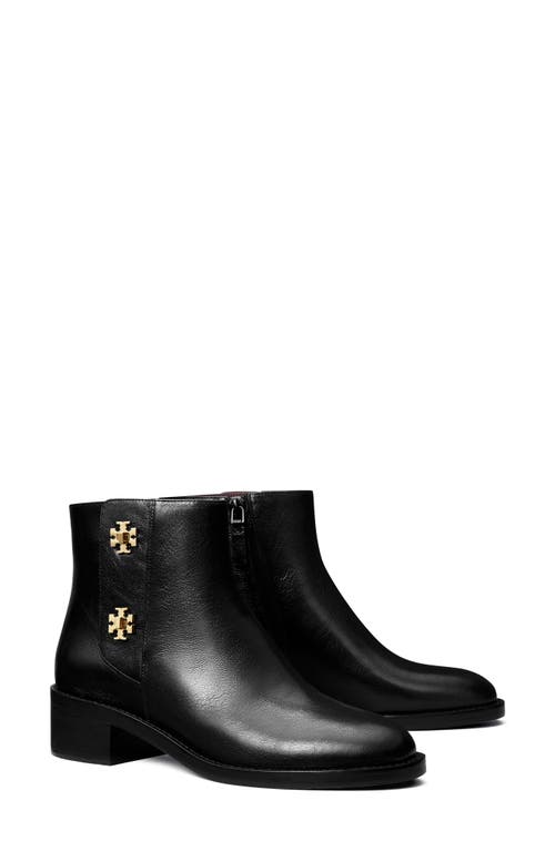 Shop Tory Burch T Lock Bootie In Perfect Black