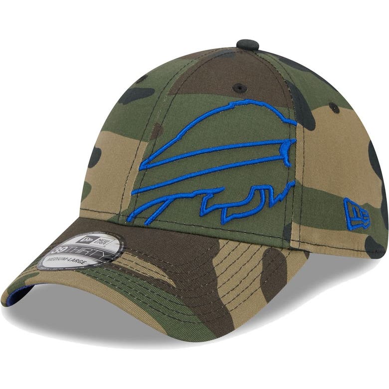 New Era Camo Buffalo Bills Punched Out 39thirty Flex Hat