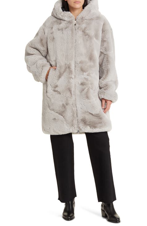 Moose Knuckles Classic Bunny Faux Fur Lined Jacket