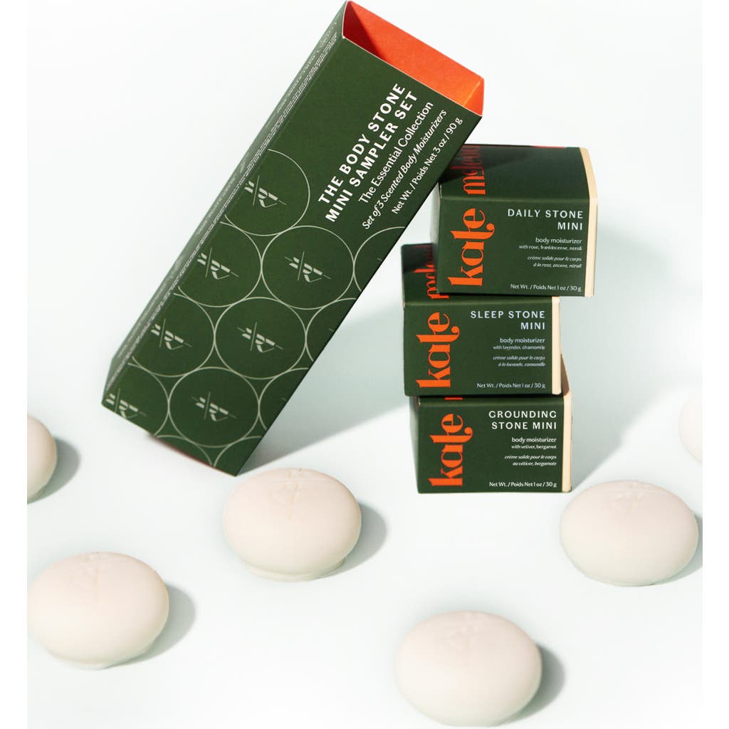 Kate Mcleod The Body Stone Set Of 3 Mini Sampler $36 Value In No Color