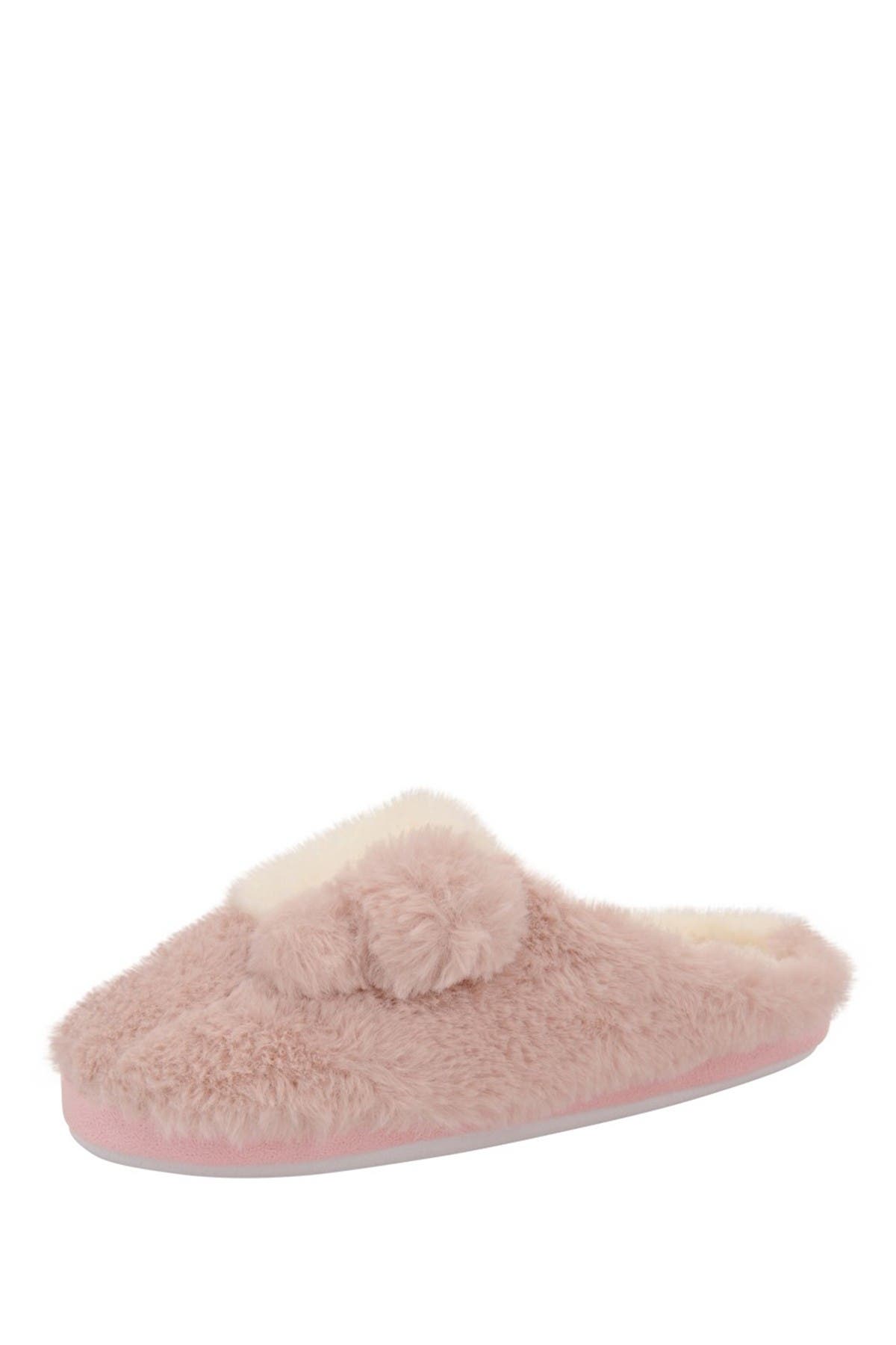 patricia green fur slippers
