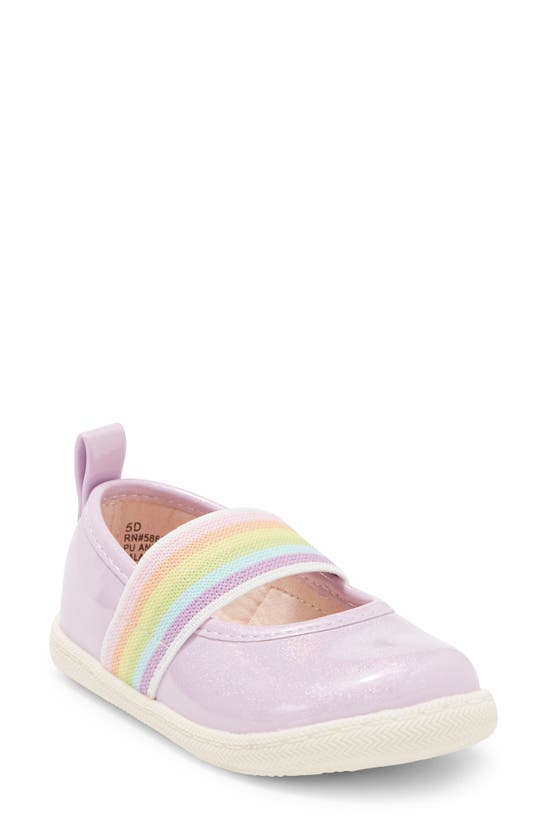 Harper Canyon Kids' Gia Play Mary Jane Slip-on In Purple Iridescent