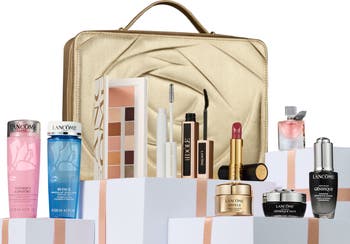 Lancome/Estee Lauder Train Case Cosmetic Makeup Travel Bag (choose