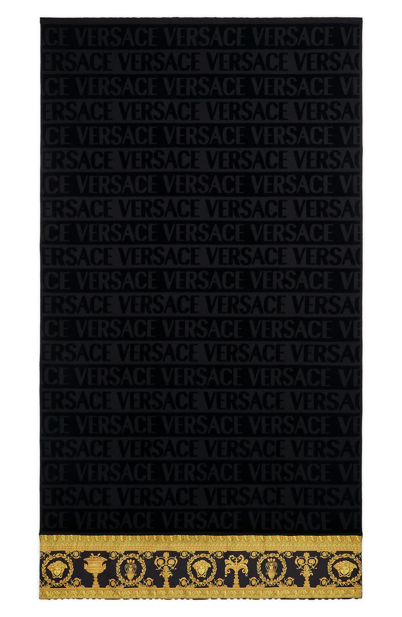 Versace I Heart Baroque Bath Sheet Nordstrom