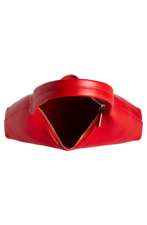 MANSUR GAVRIEL MANSUR GAVRIEL MINI CANDY LEATHER HOBO BAG