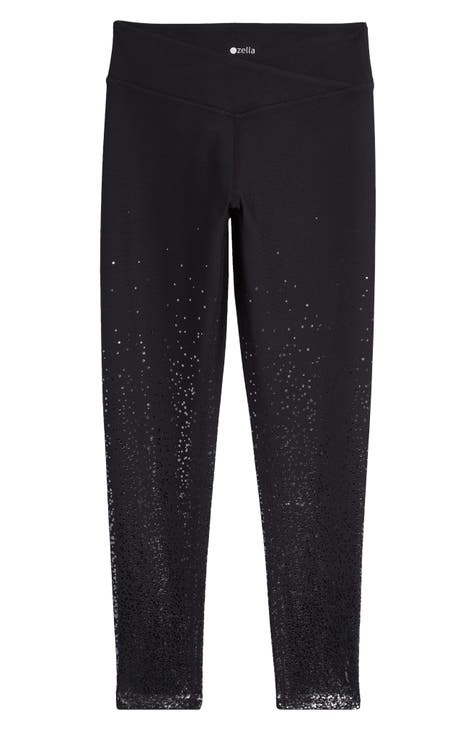 Zella, Pants & Jumpsuits, Z By Zella Feel Inspired High Waist Crop Flare  Leggings In Black Xs Nwt