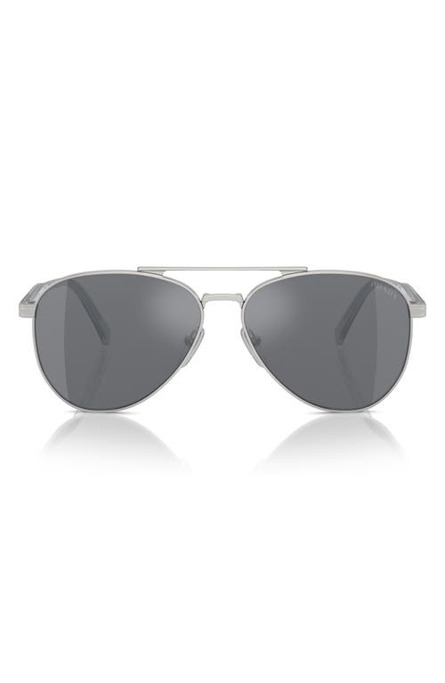 PRADA PRADA 58MM PILOT SUNGLASSES 